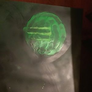 Monster spray paint poster